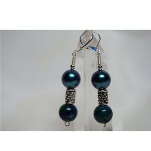Tahitian Pearl Swarovski Earrings
